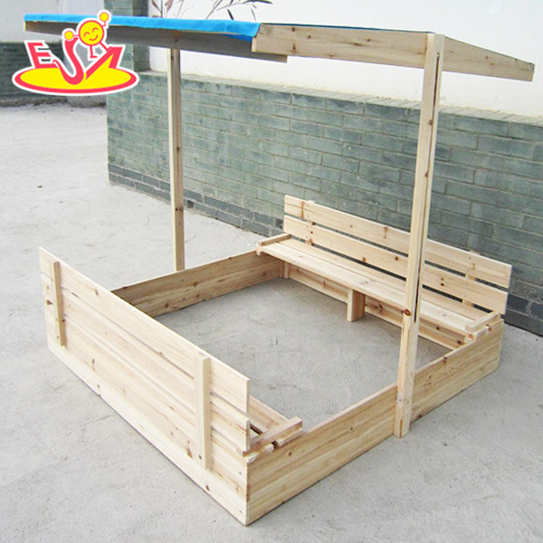 2023 Wholesale cheap wooden outdoor playhouse high quality children wooden outdoor playhouse W10E003