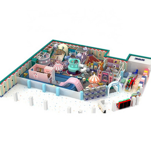 Popular Customized Design Indoor Kids Theme Naughty Castle soft play equipment set for Rental