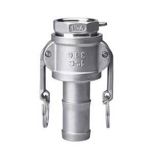 Stainless Steel Hose Quick Camlock Couplings Camlock Suitable for Industrial Hose Fitting