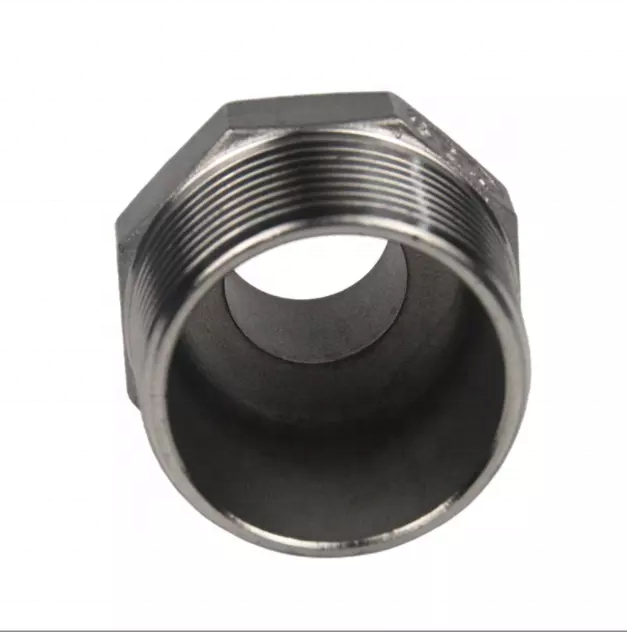 NPT Thread Stainless Steel Hex Nipple/ Hexagon Nipple SS304