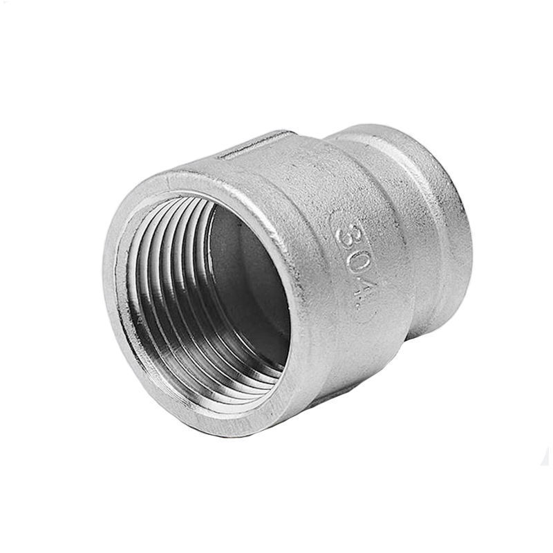 Stainless Steel  304 316 Galvanized Black Pipe Fitting Npt Threaded Pipe Coupling Fittings Red Socket Reducer