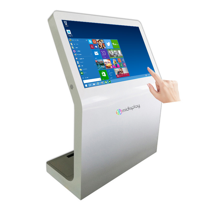 32 Inch floor standing digital instant photo printing kiosk vending machine