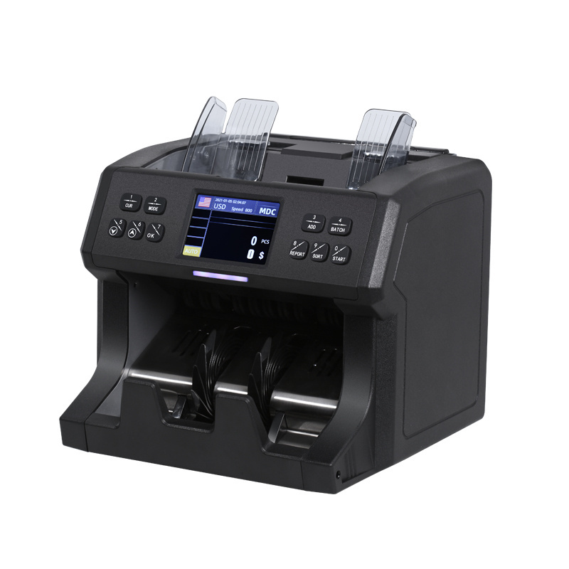 High quality Multi Currency Counting Machine Mix Denomin Money Counter good  for counting dirty banknote cash counting machine