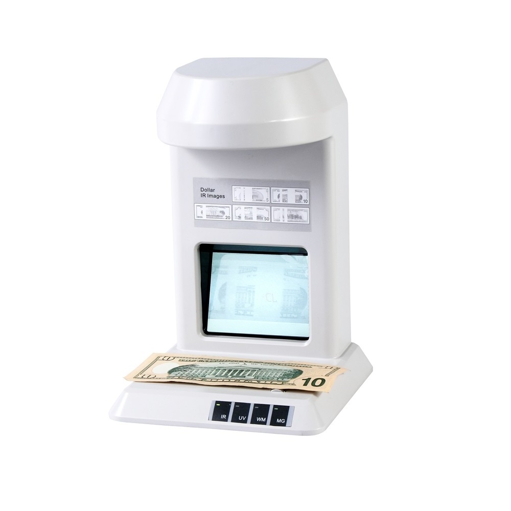 081A IR Money Detector with UV MG and Watermark function Bill counter IR money detector  Money Detector UV light