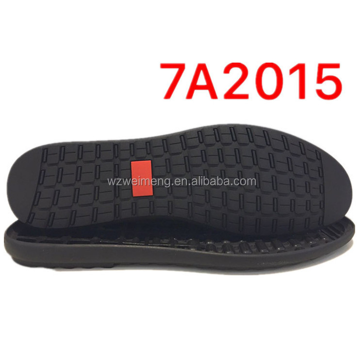 2018 Soft rubber casual shoes sole design thick rubber sole for shoe making