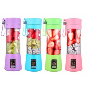 Wholesale Electric Usb Fresh Orange Juicer Mini Blender Smoothies Six Blades Commercial Handle Portable Blenders And Juicers