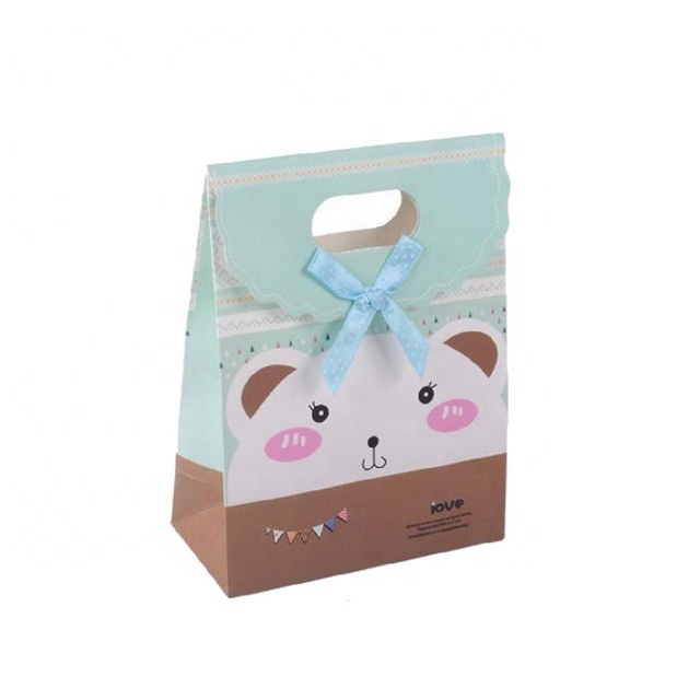 High Quality Animal Shape Design Door Gift Paper Bag