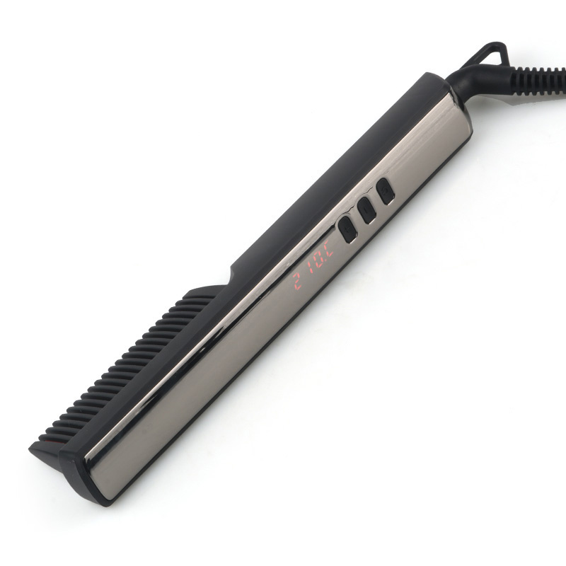 Hot Selling Fast Styler LCD Professional Hair Straightener Comb Brush