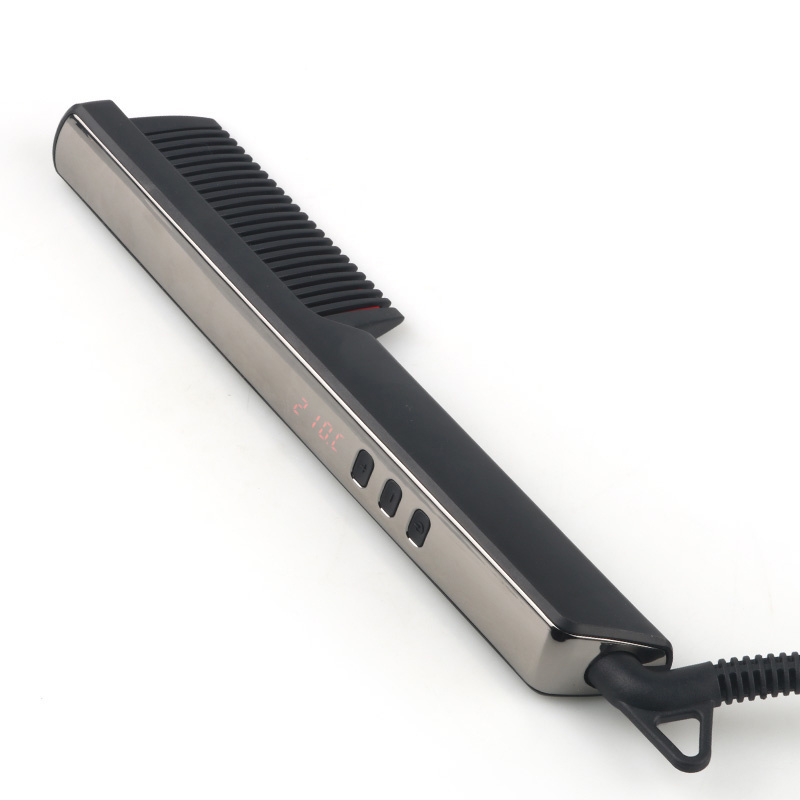 Hot Selling Fast Styler LCD Professional Hair Straightener Comb Brush