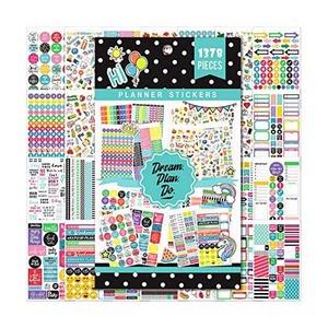 Factory Wholesale Stunning Design Accessories Happy Planner Sticker Essential Weekly Daily Journal sticker Set for Scrapbooking