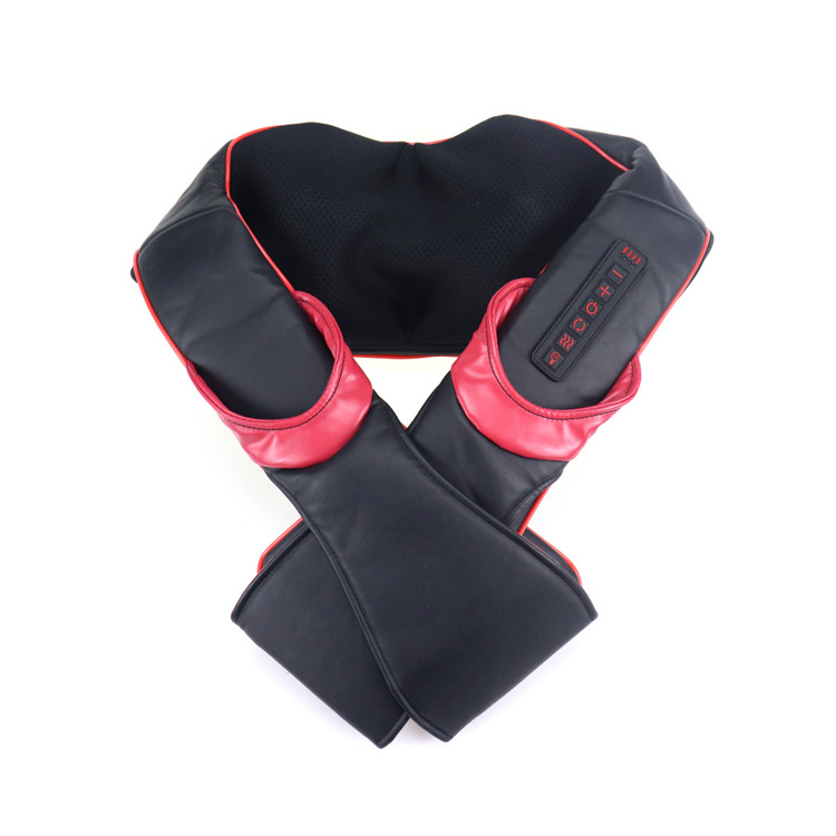 Cordless Deep Tissue Vibration Shiatsu Slimming Electric Neck and Back Massage Belt Body Massager Global Red Light Massage Belt