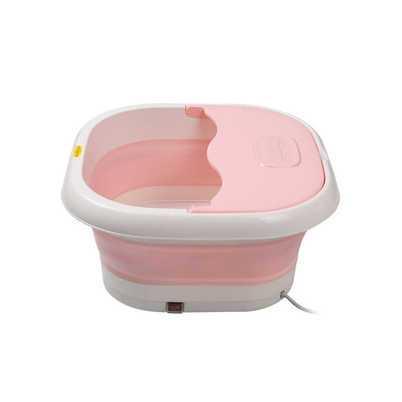 Smart Pedicure Tub Folding Electronic Foot Spa Bath Massager Machine Bowl 400W Foot Bath Bucket Wooden Online Technical Support