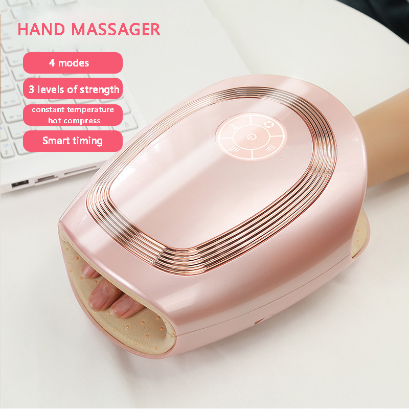 Hot sale Electric  Hand Massager machine Kneading Cordless air pressure heated portable finger hand massager