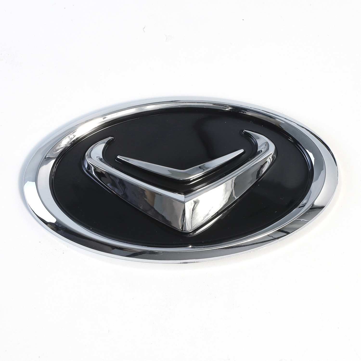 Customized Wholesale MatteAuto Car Emblem Badges Popular Made Chrome ABS Plastic Emblem 3D Logo Badge Silver Letter Car Sticker