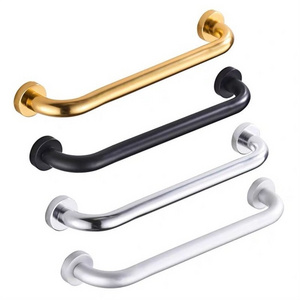 Stainless steel grab bars support up 500LBS Bathroom bars handrails for disabled Knurled bathroom bar Accessories