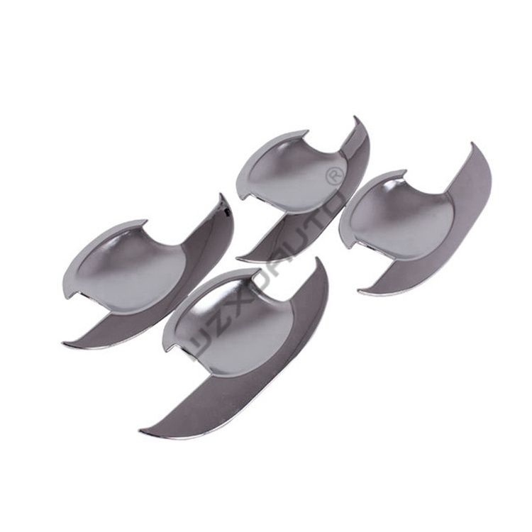 WZXD ABS Chrome Kit Car Cover Handle Bowl Cover Mirror Trim For Ford Escape For Kuga 2013 2014