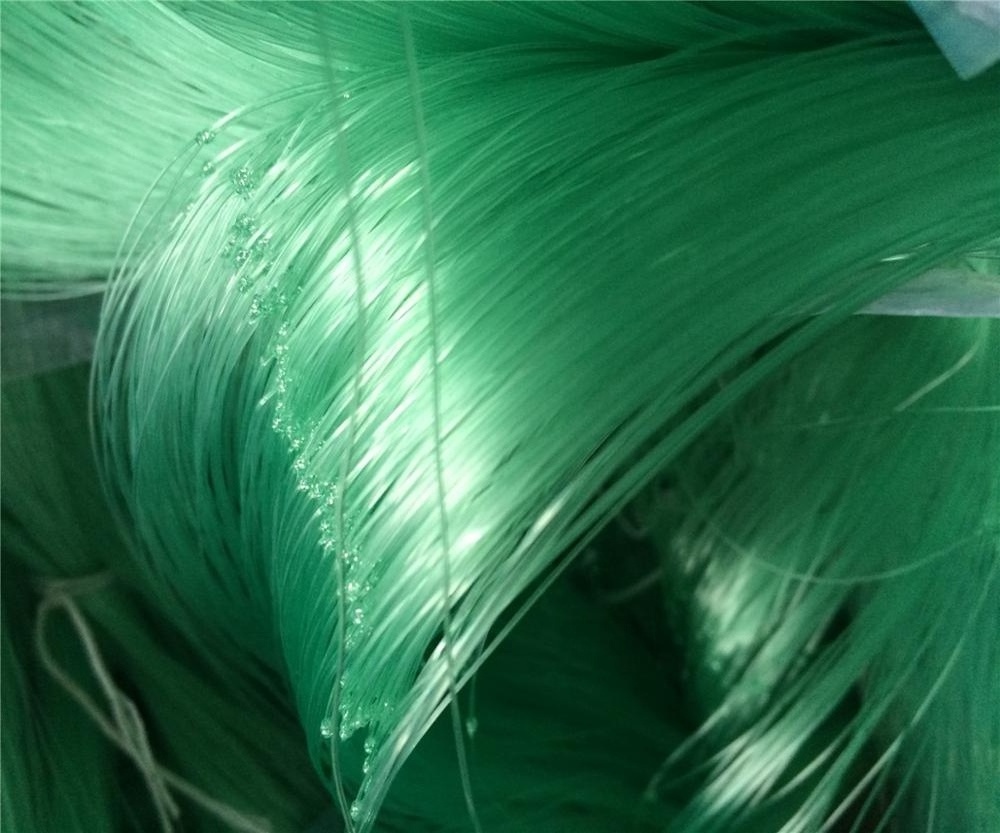 Green Nylon Monofilament Of Fishing Nets