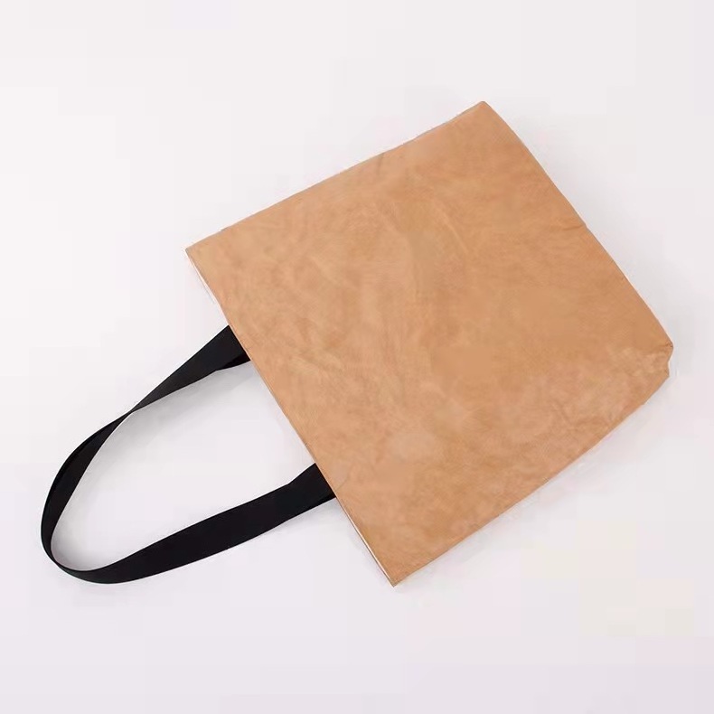 Waterproof Untearable Dupont Paper Shopping Bag Washable Tyvek  Paper Tote  Bag