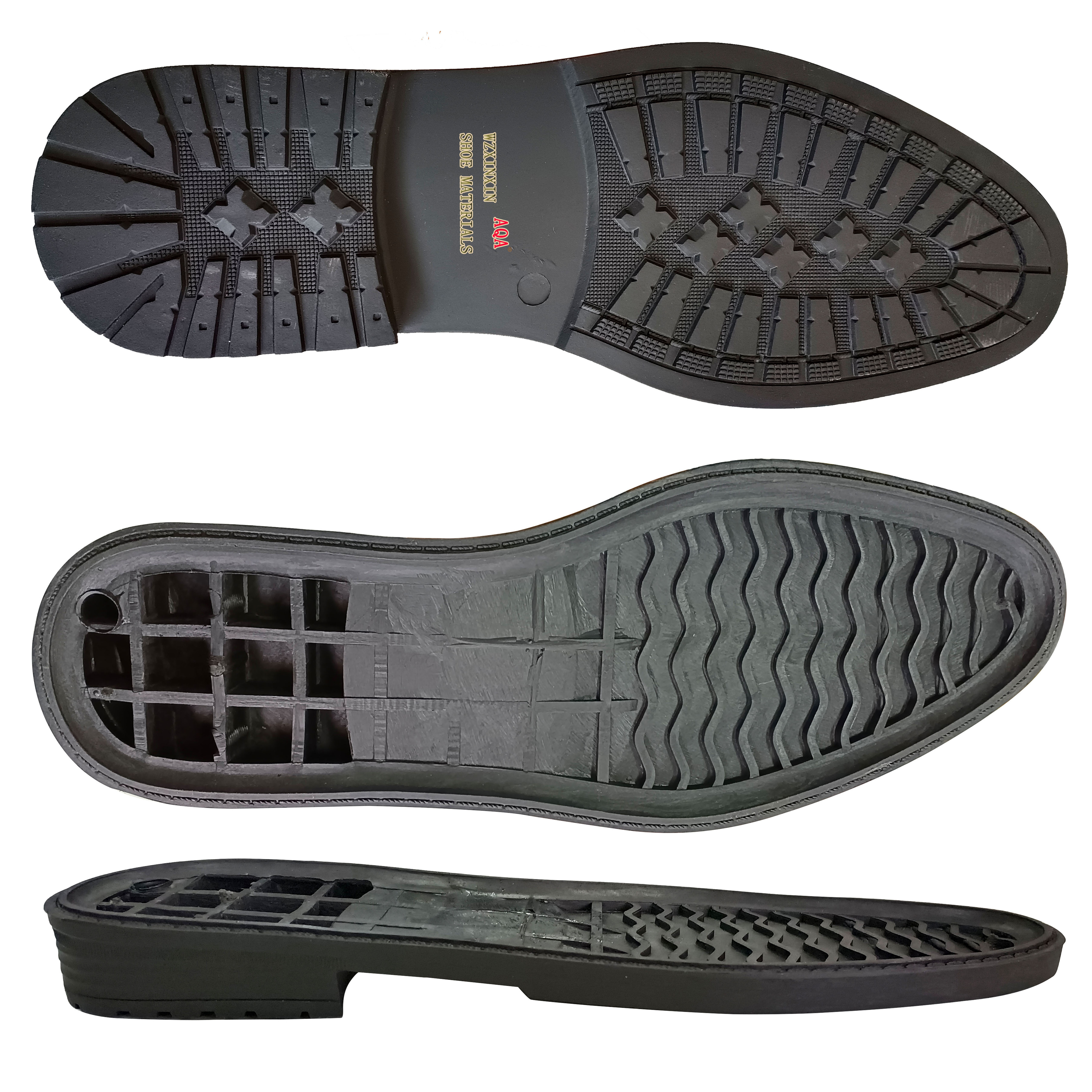 Manufacturer good price men's pointed leather soles for shoe making