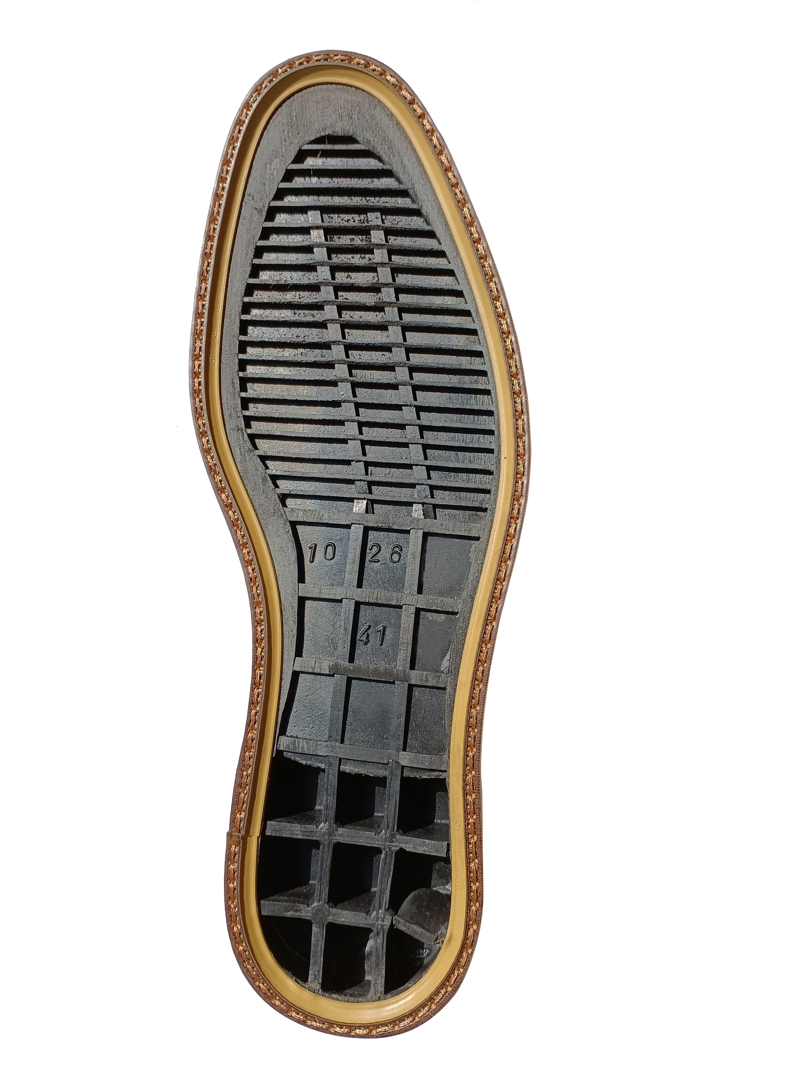 China manufactures customized non slip rubber shoe sole for men shoes