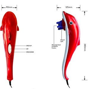 Full Body Hammer Massager Vibration Relax Massager Vibrating Electric Handheld Dolphin Massager Hammer Vibrator