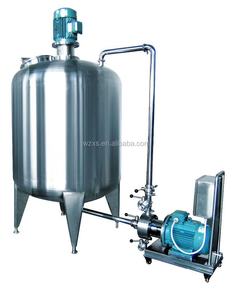 Stainless Steel heating chocolate mixing tank