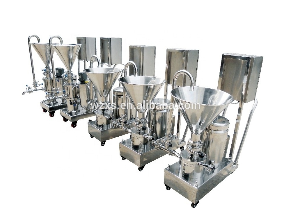 Powder liquid high shear dispersing emulsifying equipment