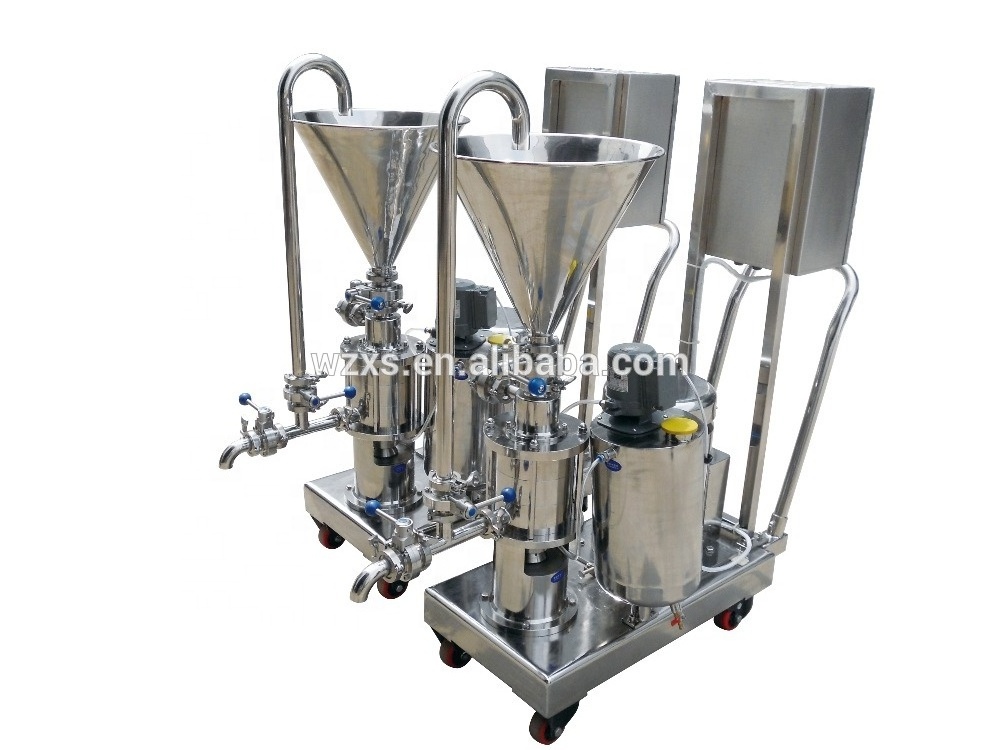 Powder liquid high shear dispersing emulsifying equipment