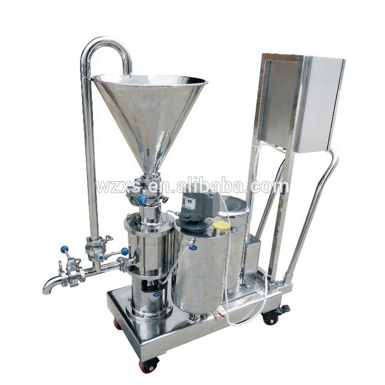 Powder liquid high shear dispersing emulsifying equipment