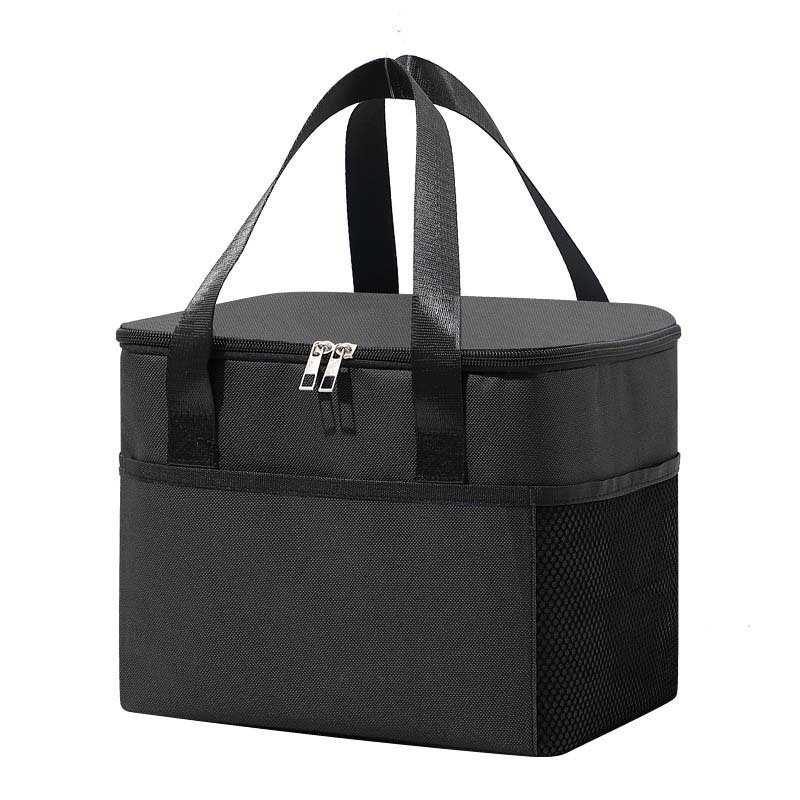 Custom Design Logo Waterproof Portable Insulated Thermal Wine, Carrier Tote Cooler Bag 2 Bottle Insulated Cooler With Divider/