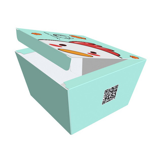 Take Away Food Boxes French Fries Fried Chicken Nuggets Carton, Take Out Food Paper Boxes Paper Food Packaging Box/