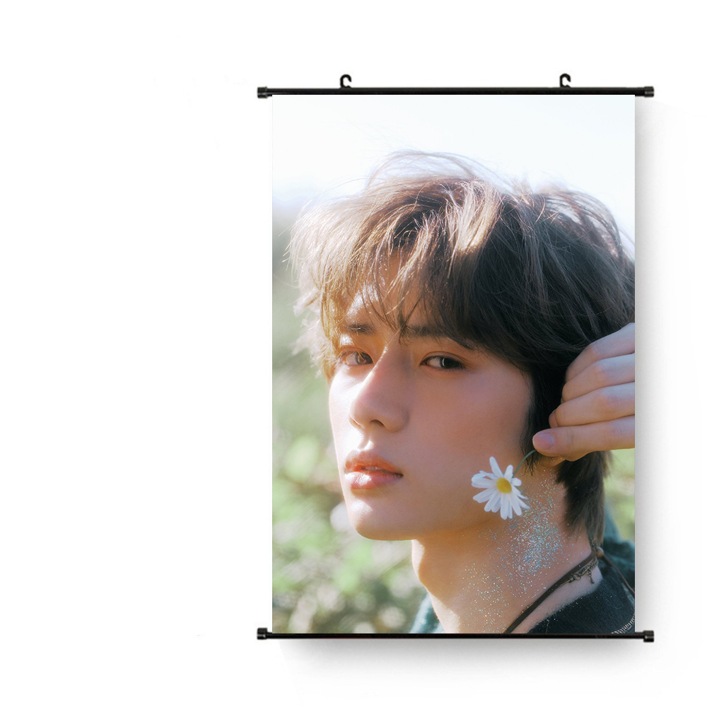 Custom kpop merchandise  large hanging canvas poster