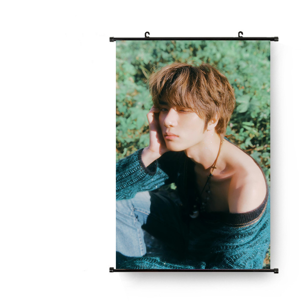 Custom kpop merchandise  large hanging canvas poster