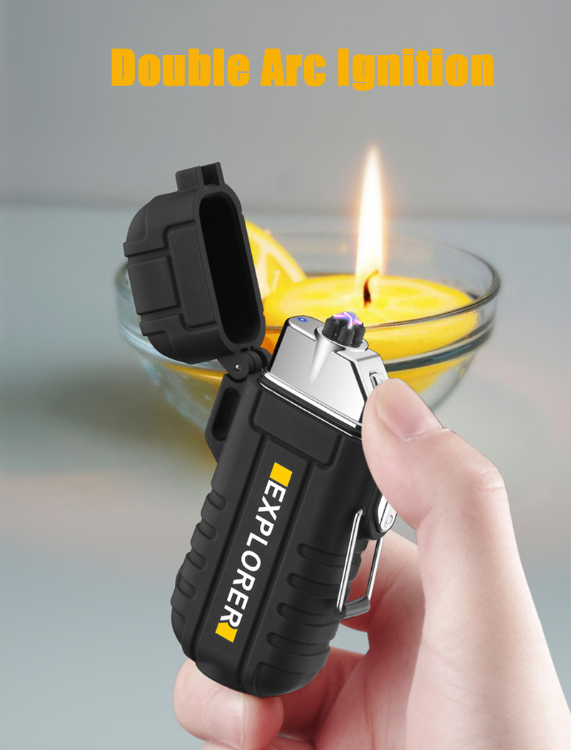 2023 Dual Arc Usb Torch Lighter Electronic Flame Rechargeable Lighters