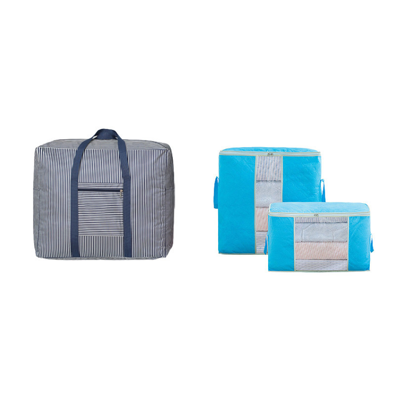 Wholesale hot sales Portable Dust Free Non, Woven Under bed Storage Organizer Cloth Quilt Blanket Storage Containers/