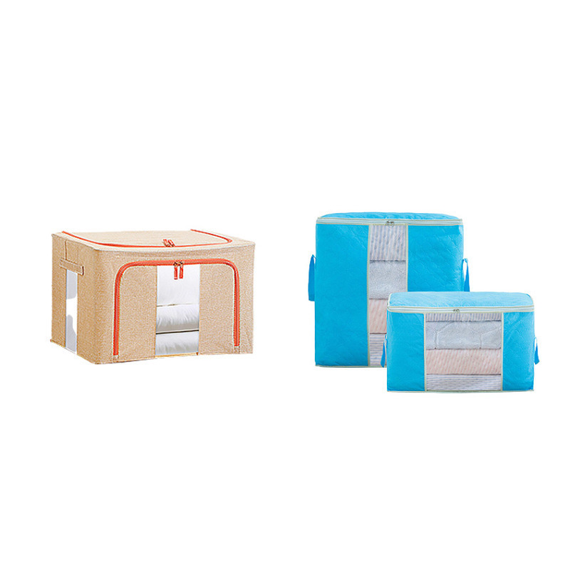 Wholesale hot sales Portable Dust Free Non, Woven Under bed Storage Organizer Cloth Quilt Blanket Storage Containers/