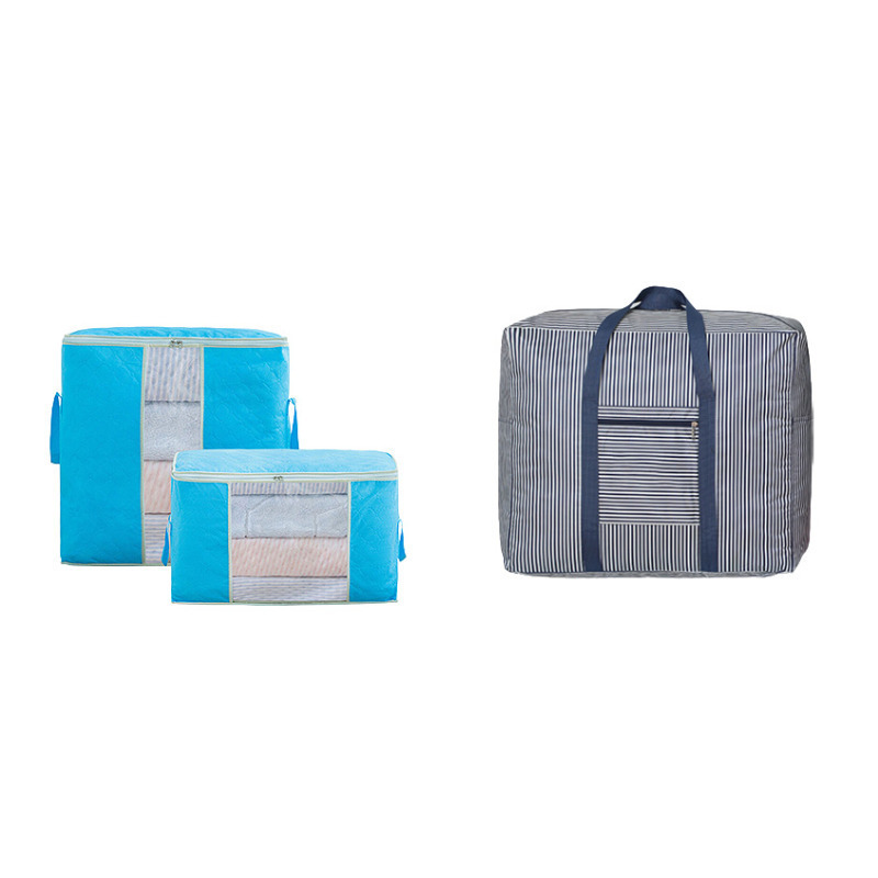 Wholesale hot sales Portable Dust Free Non, Woven Under bed Storage Organizer Cloth Quilt Blanket Storage Containers/