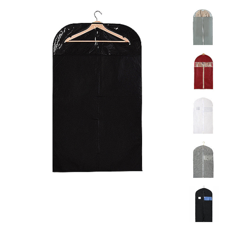 promotion wholesale custom logo Printed kids clothes dustproof saree Plastic, rack - slip over cover garment bags/