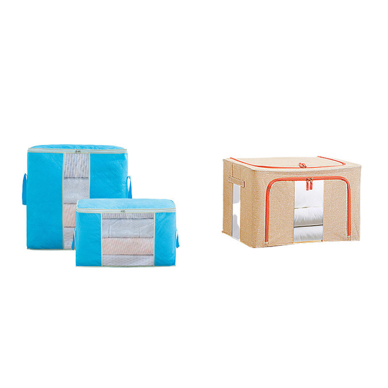 Wholesale hot sales Portable Dust Free Non, Woven Under bed Storage Organizer Cloth Quilt Blanket Storage Containers/