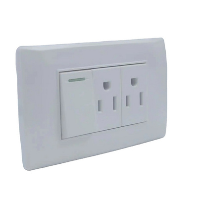 Factory Directly Wholesale White USA Universal Wall Socket Switches And Sockets Electrical