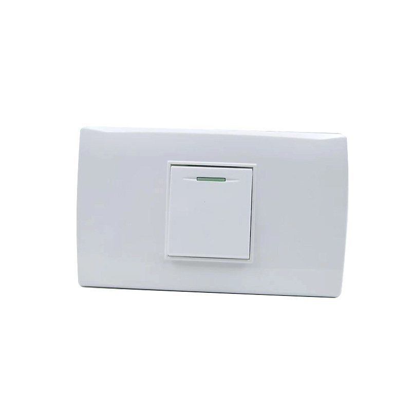 ZF-1 American-style wall switch with Switches Hidden wiring Ceramic Retardant ABS/PP European 1 Gang Electric Wall Switch