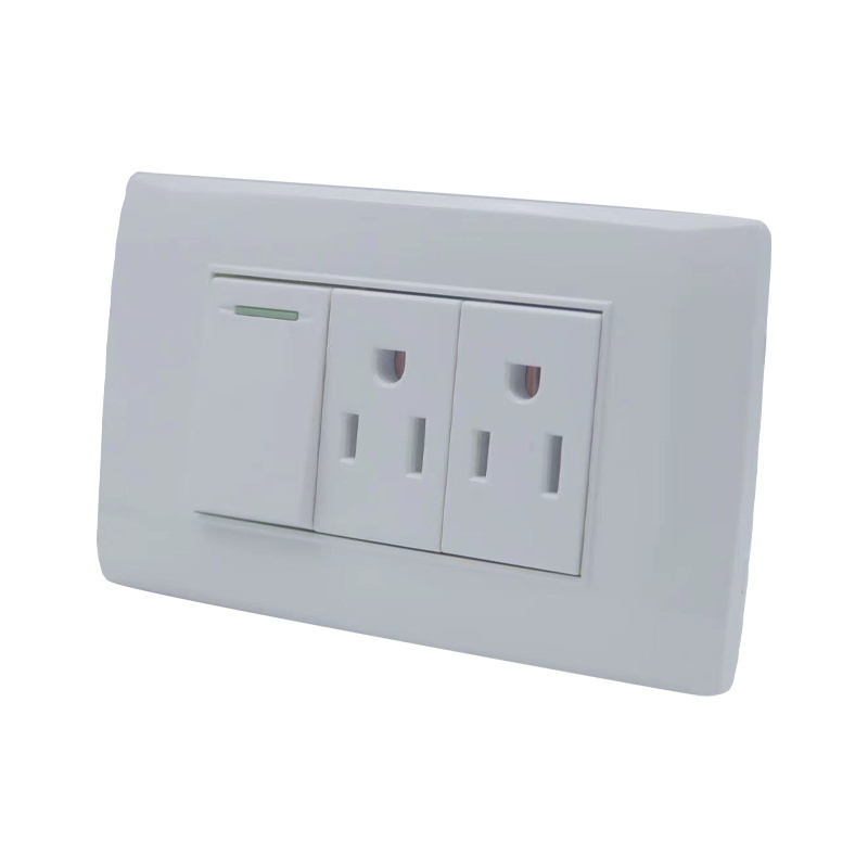 Factory Directly Wholesale White USA Universal Wall Socket Switches And Sockets Electrical