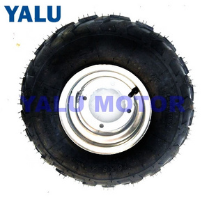 DIY Four-wheeled Kart Accessories Small bull 16*8-7 Thickened ATV  7 Inch Vacuum Tire Wheels