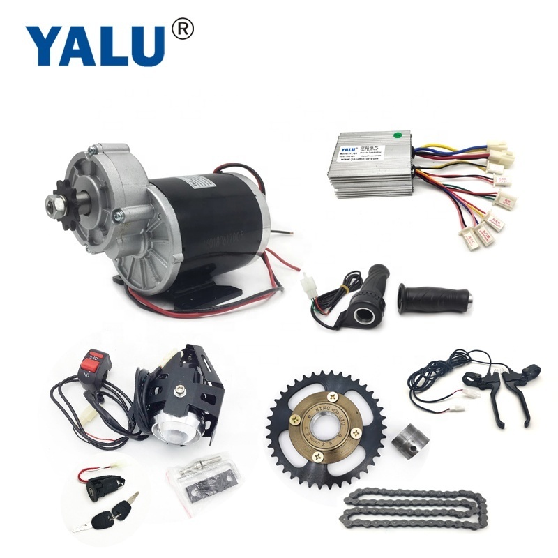 24V36V 450W Electric Tricycle Conversion Kit MY1020Z Electric Trike Gear Motor for Electric Rickshaw Kit 48V Brushed Gear Motor