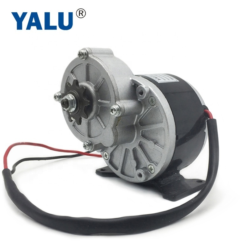 MY1016Z2-2 250W 24V  Electric Pocket Bikes Brush Geared DC Motor for ATVs and Electric Dirt Bikes Toy Kick Scooters