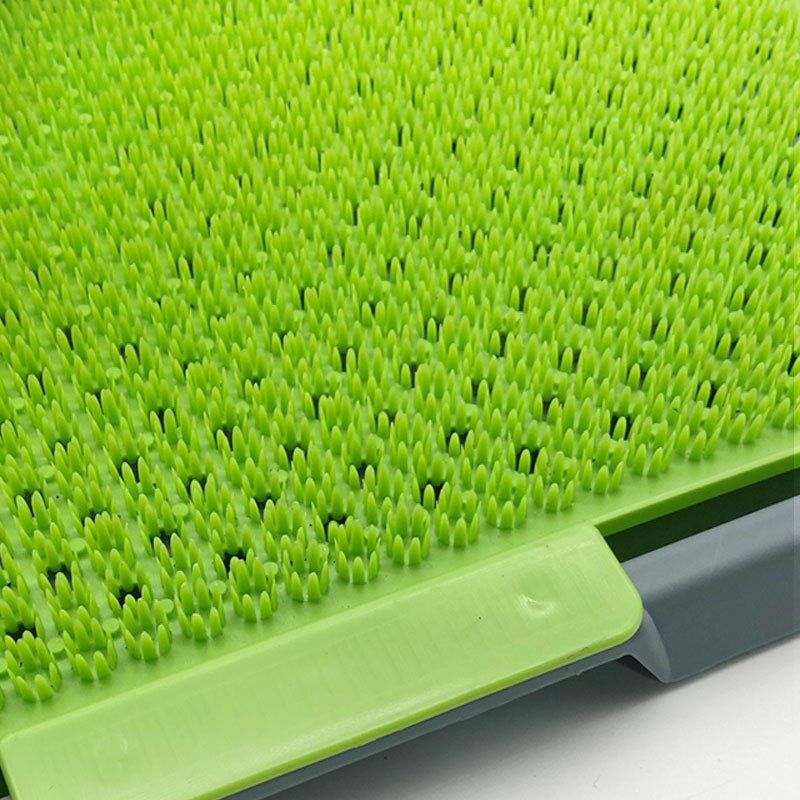 Puppy Pee Nonslip Potty Pad Artificial Grass Patch Indoor Dog Toilet Large Size Tray Toilet for Dogs