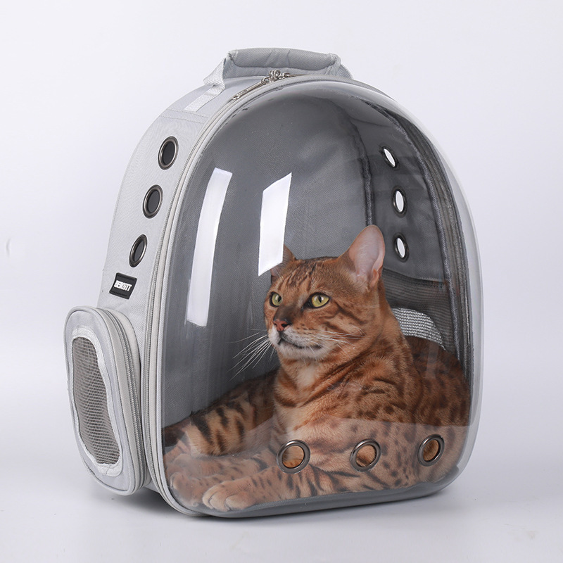 Transparent breathable space capsule pet carrier cats capsule backpack for cats and dogs