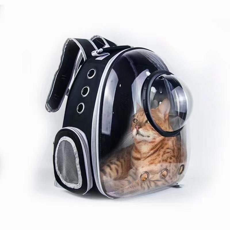 Cat Carrier Bags Breathable Pet Carriers Small Dog Cat Backpack Travel Space Capsule Cage Pet Transport Bag Carrying for Cats