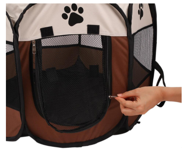 Hot Sale Octagon Pet Pen Pet Tent Oxford Durable Collapsible Dog Cage Dog Cat Delivery Room Cat Kennel