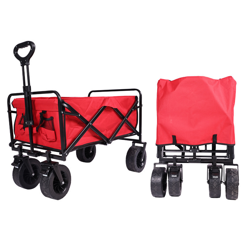 Outdoor Foldable Wagon Cart Beach Picnic 2023 Camping Folding Wagon Cart pet stroller